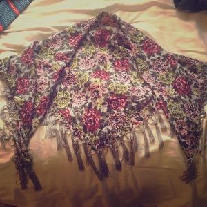 Floral scarf